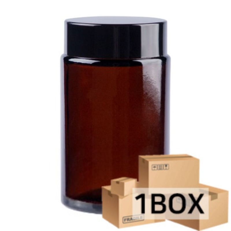 클린캡 브라운 캔들용기(200ml) (1box-100개)